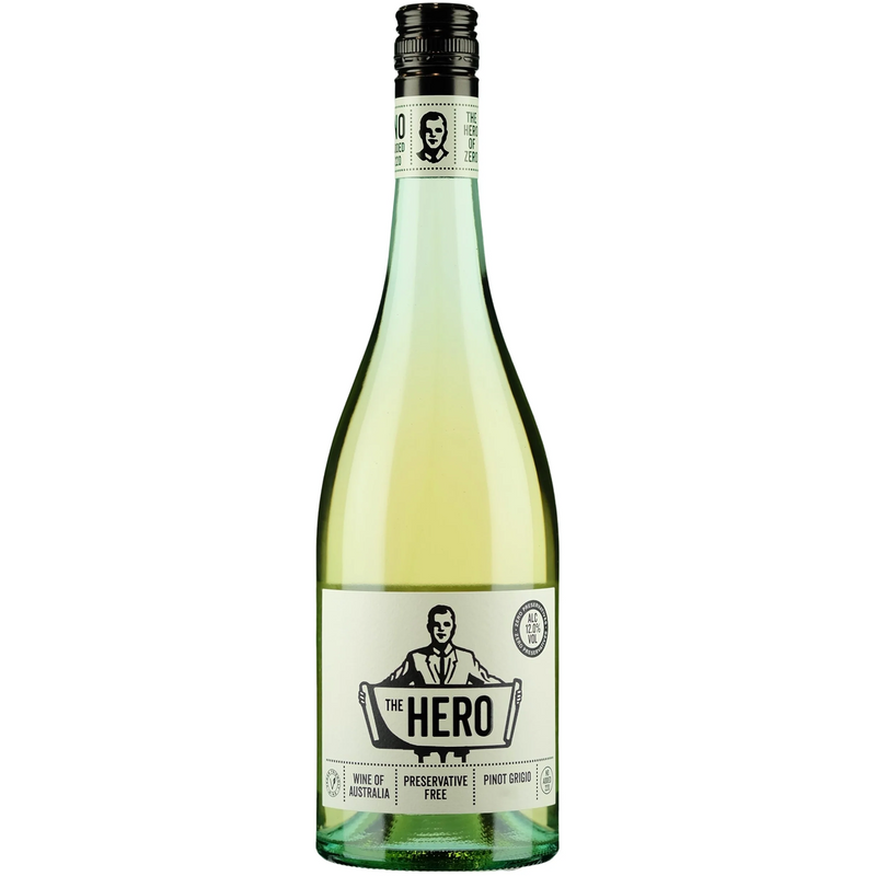 HERO OF ZERO PRESERVATIVE FREE PINOT GRIGIO