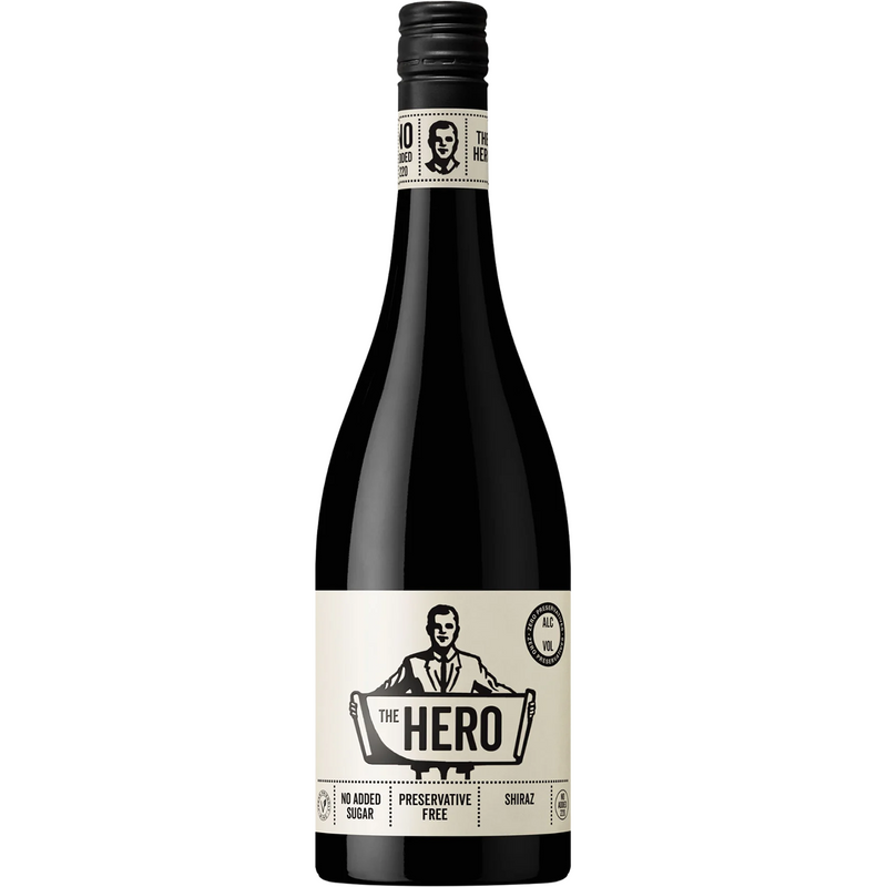 HERO OF ZERO PRESERVATIVE FREE SHIRAZ