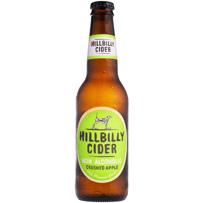 HILLBILLY NON ALCOHOLIC APPLE CIDER BOTTLES
