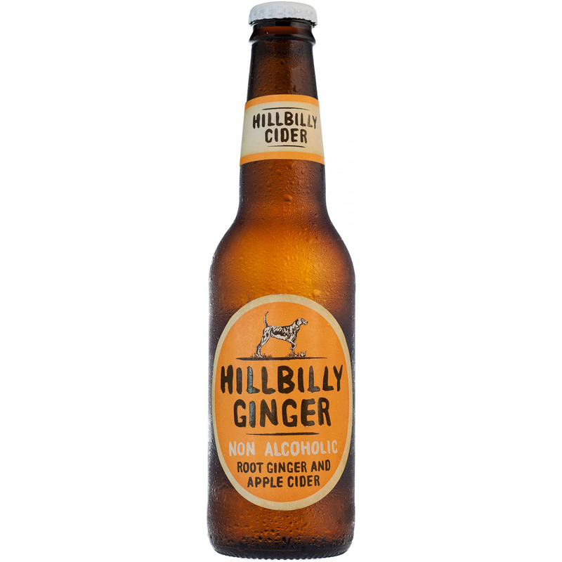 HILLBILLY NON ALCOHOLIC APPLE GINGER BOTTLES