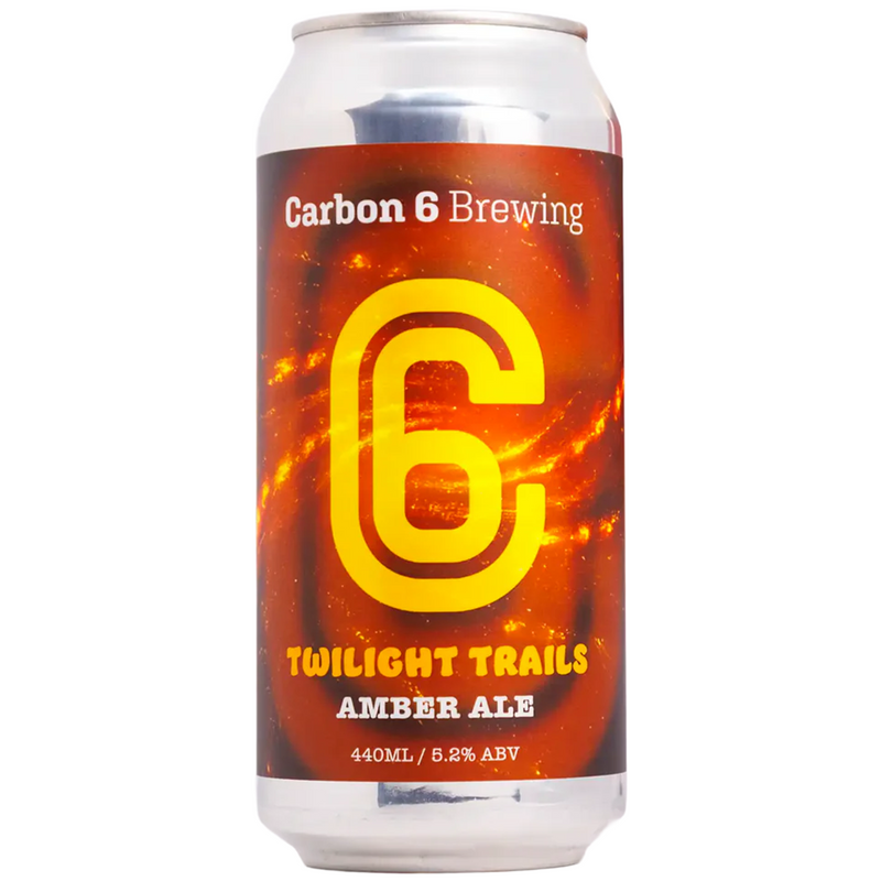 CARBON 6 TWILIGHT TRAILS AMBER ALE CAN