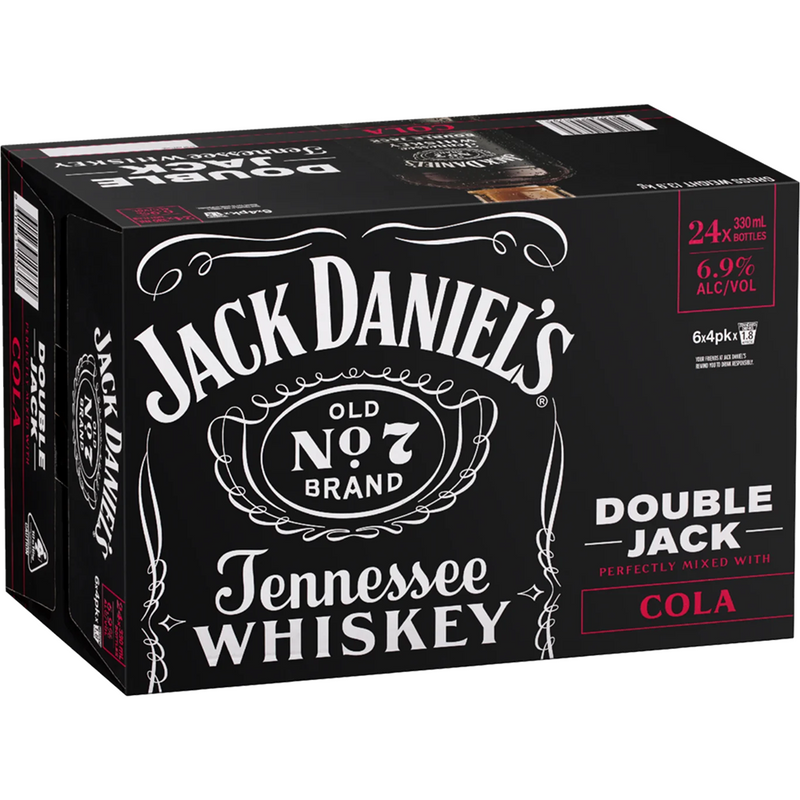 JACK DANIEL'S DOUBLE JACK BOTTLES 330ML