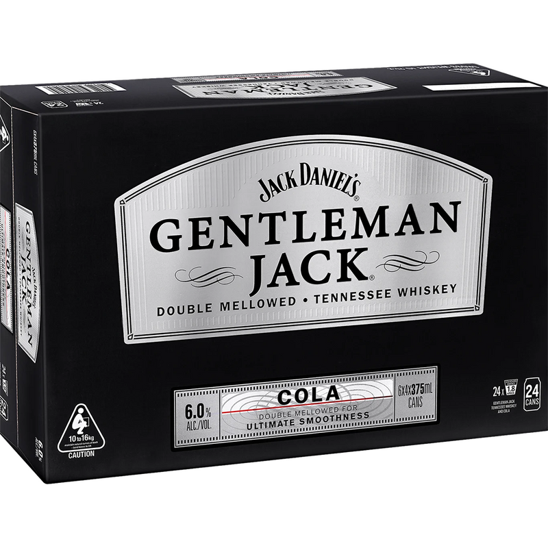 JACK DANIEL'S GENTLEMAN JACK & COLA CANS