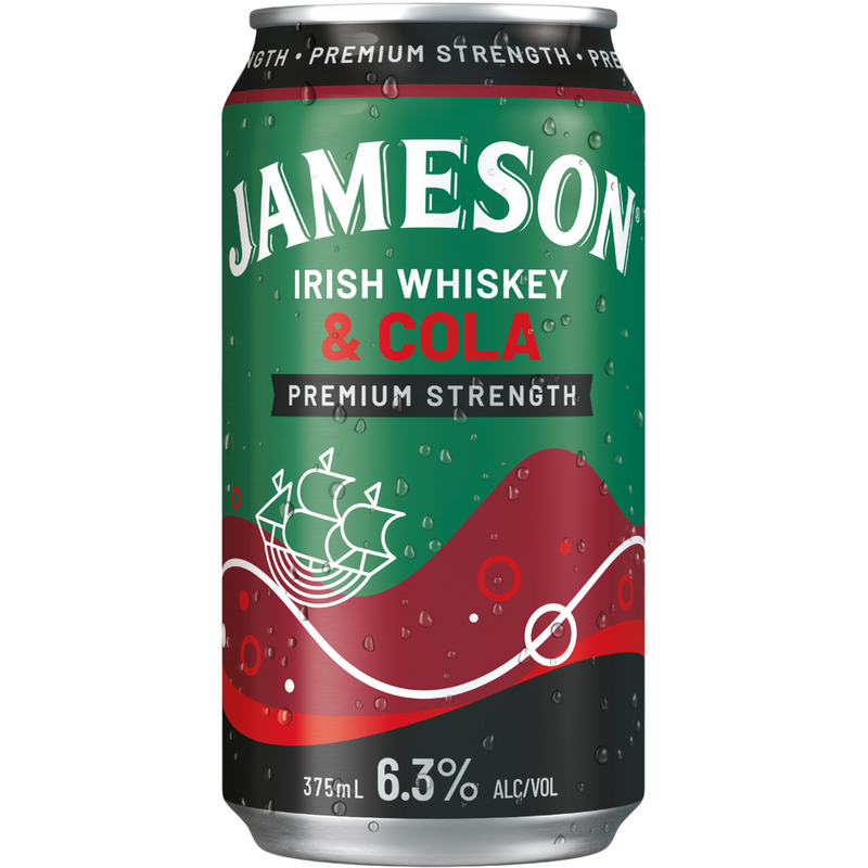 JAMESON & COLA 6.3% CANS