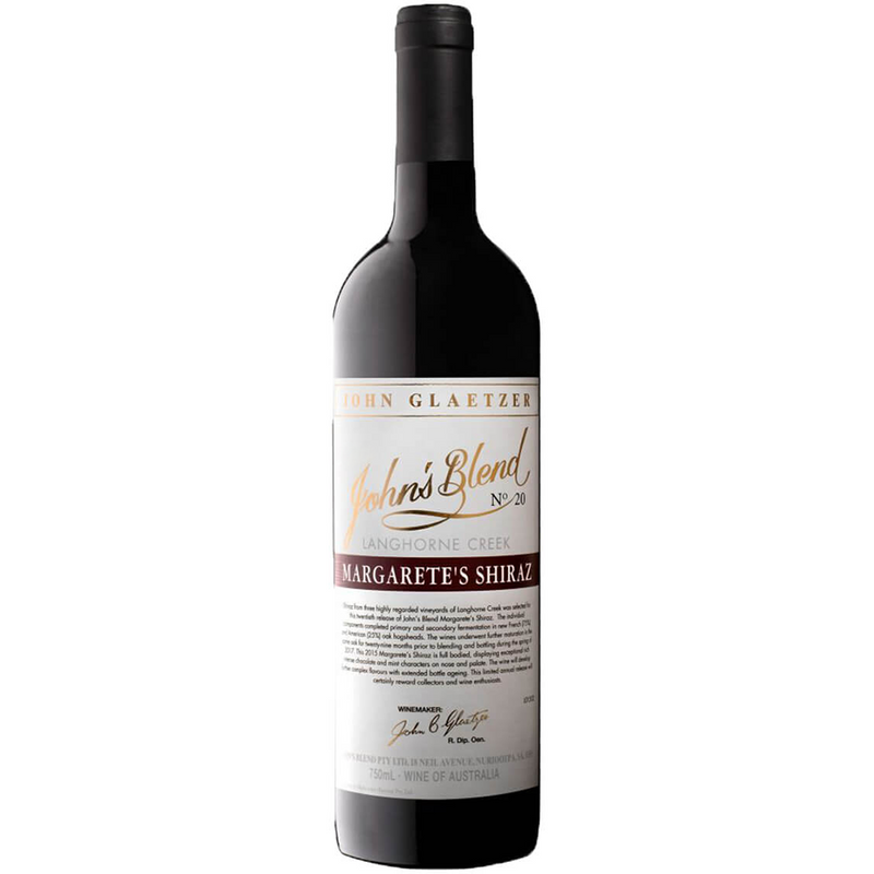 JOHN'S BLEND MARGARETTE SHIRAZ