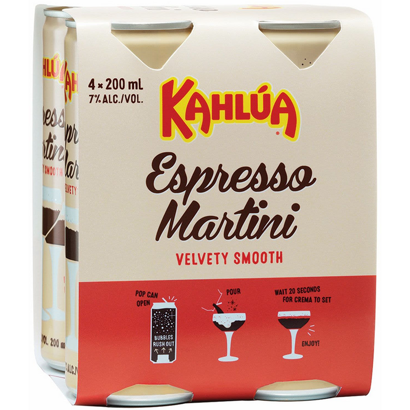 KAHLUA ESPRESSO MARTINI RTD CANS