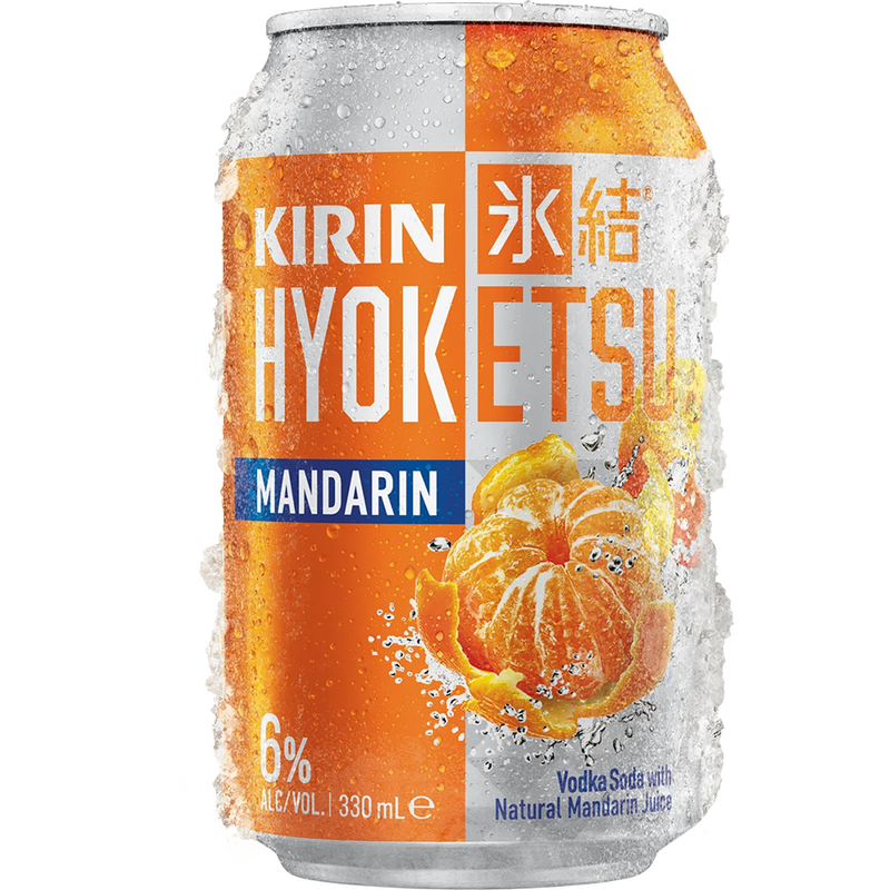 KIRIN HYOKETSU VODKA MANDARIN CANS