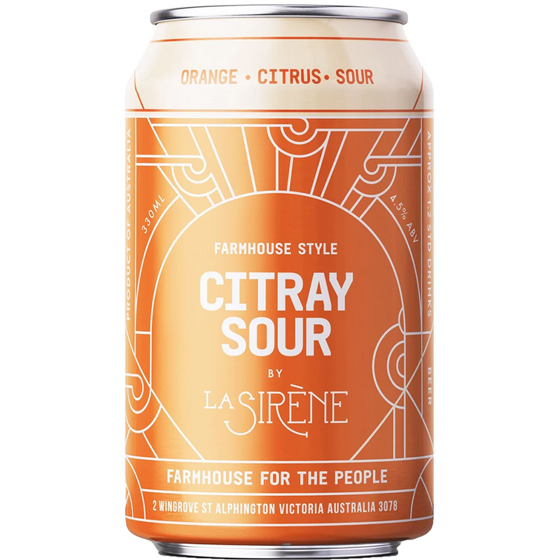 LA SIRENE CITRAY ORANGE SOUR CAN