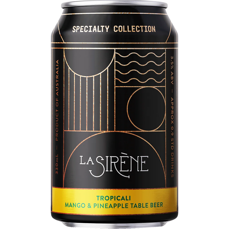 LA SIRENE TROPICALI MANGO & PINEAPPLE TABLE BEER CAN