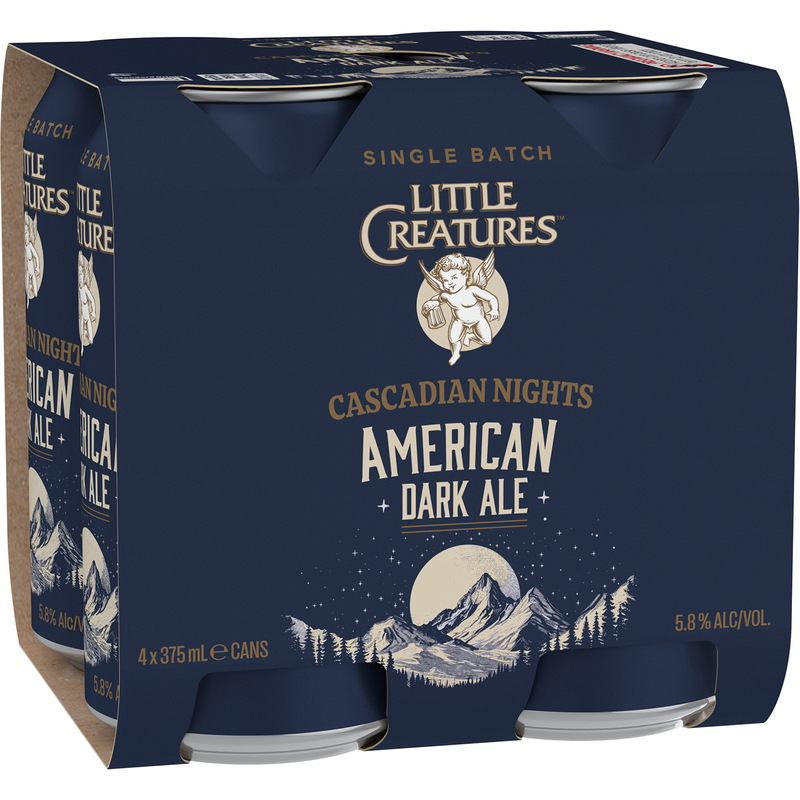 LITTLE CREATURES CASCADIAN NIGHTS DARK ALE CANS