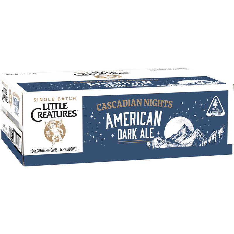 LITTLE CREATURES CASCADIAN NIGHTS DARK ALE CANS