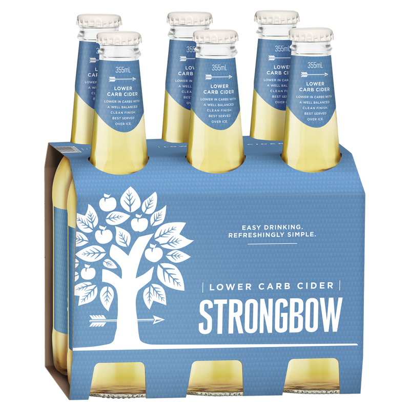STRONGBOW LOW CARB BOTTLES