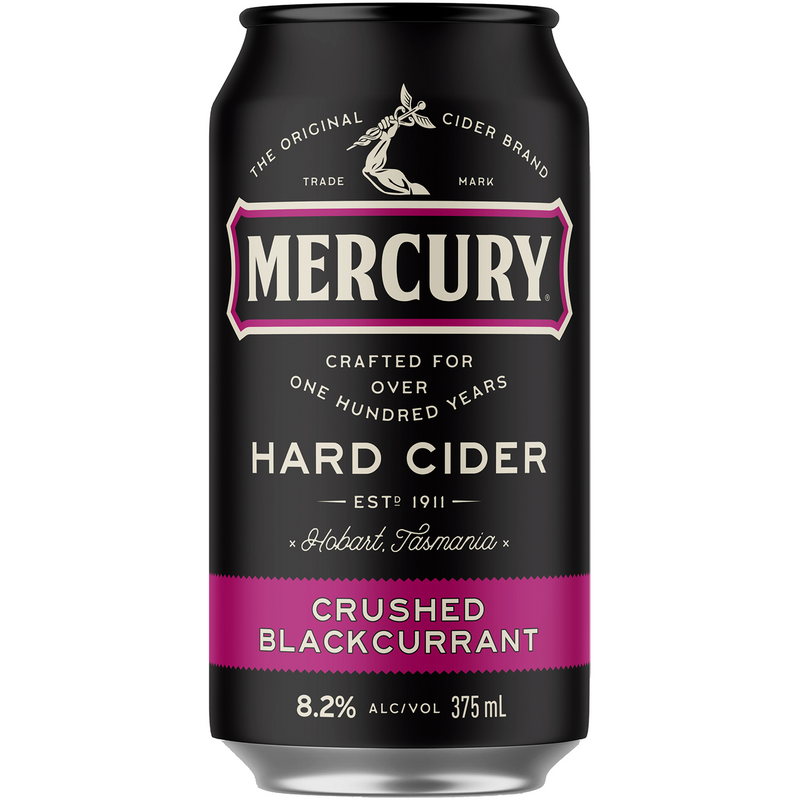 MERCURY HARD CIDER CRUSHED BLACKCURRANT CAN