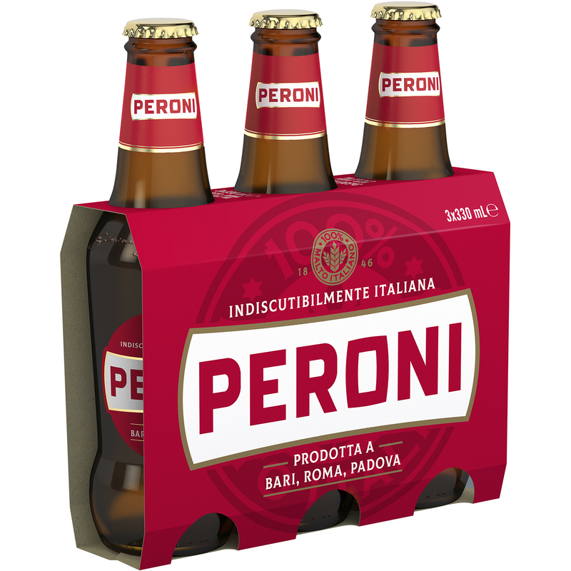 PERONI RED LAGER BOTTLES