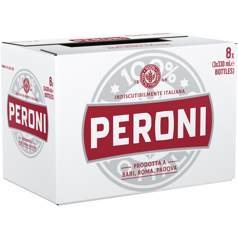PERONI RED LAGER BOTTLES
