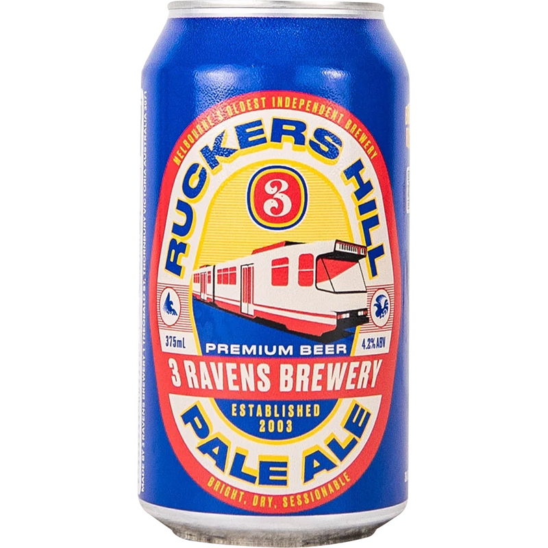 3 RAVENS RUCKERS HILL PALE ALE CAN
