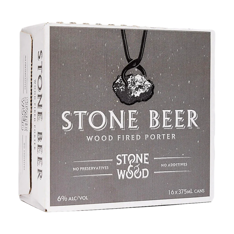 STONE & WOOD STONE BEER WOODFIRED PORTER CANS