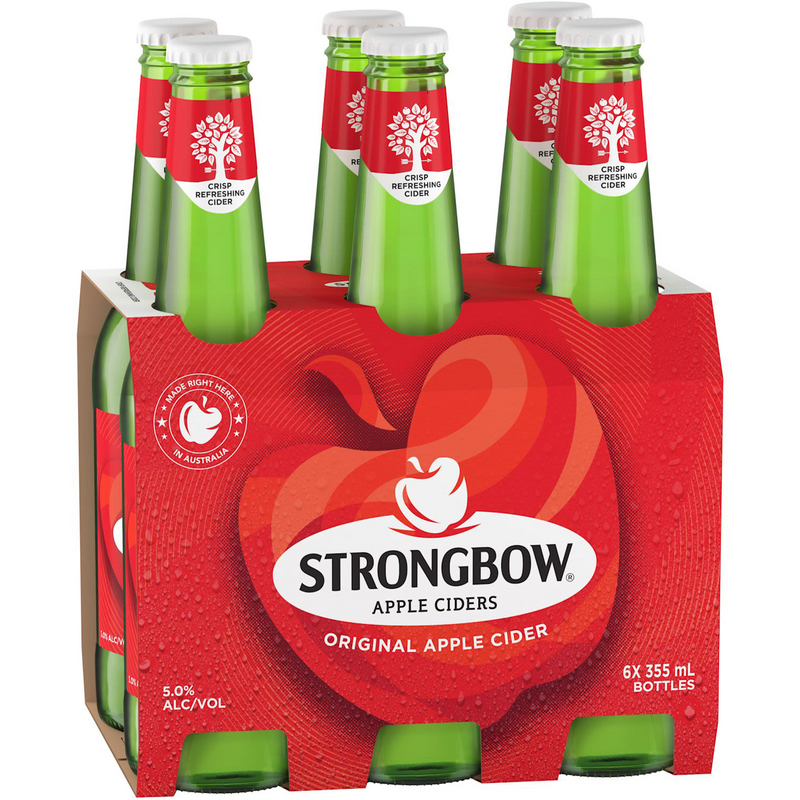 STRONGBOW ORIGINAL APPLE BOTTLES