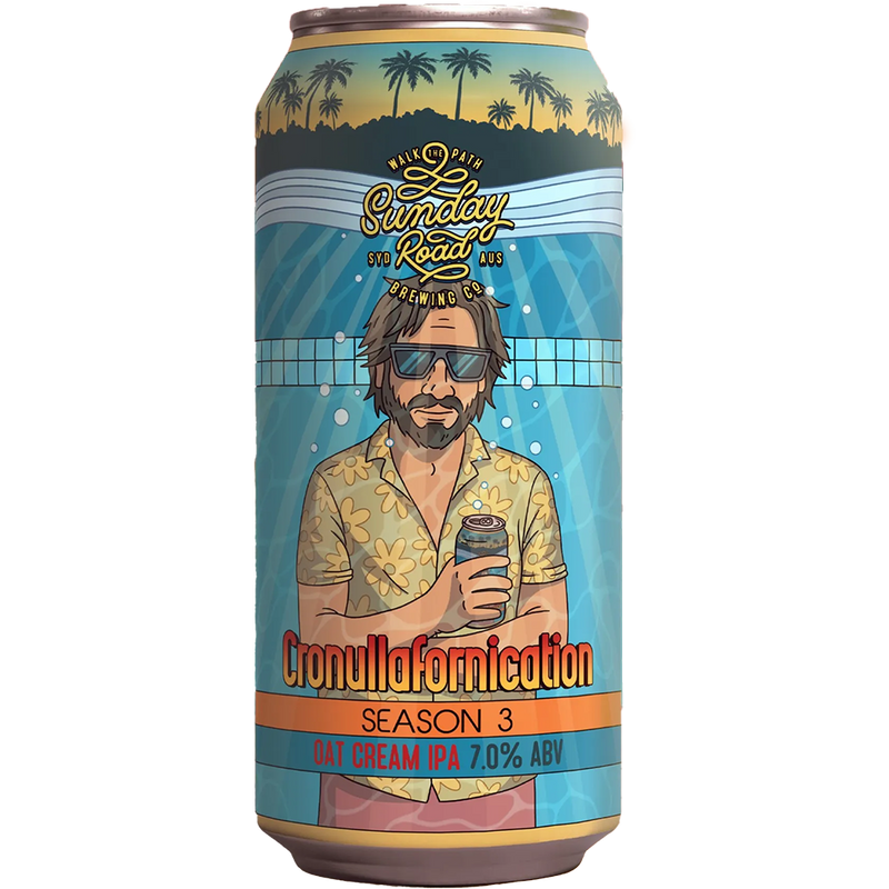 SUNDAY ROAD CRONULLAFORNICATION OATCREAM IPA CAN