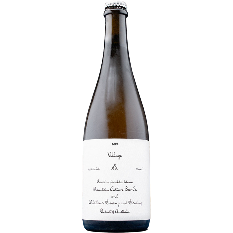 WILDFLOWER X MOUNTAIN CULTURE VILLAGE 2025 ALE 750ML BOTTLES