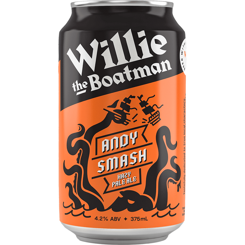 WILLIE THE BOAT ANDY SMASH CANS