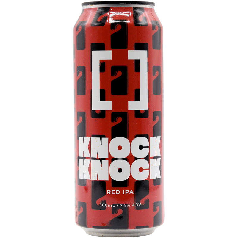 WORKING TITLE KNOCK KNOCK RED IPA CAN