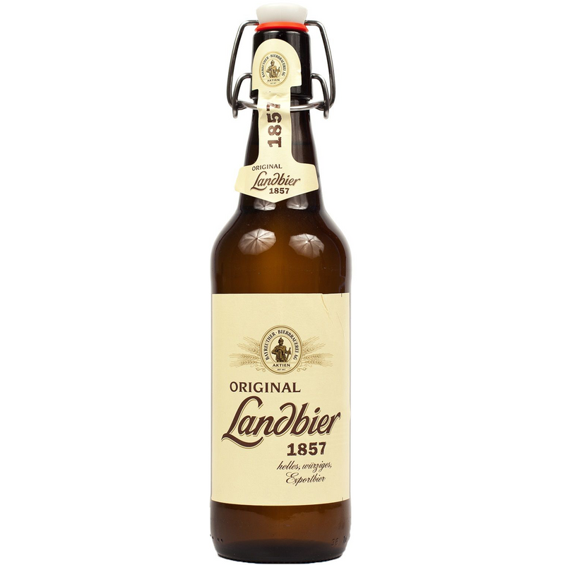 AKTIEN LANDBIER 1857 HELLES LAGER BOTTLE