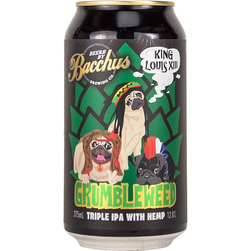 BACCHUS GRUMBLEWEED KING LOUIE XIII CAN