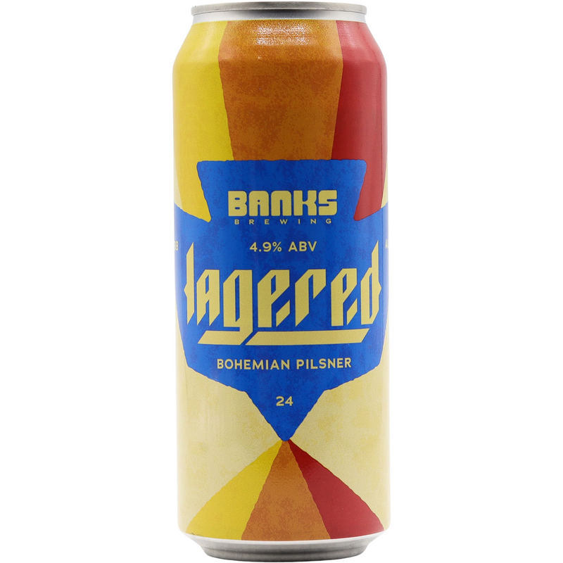 BANKS LAGERED BOHEMIAN PILS CAN