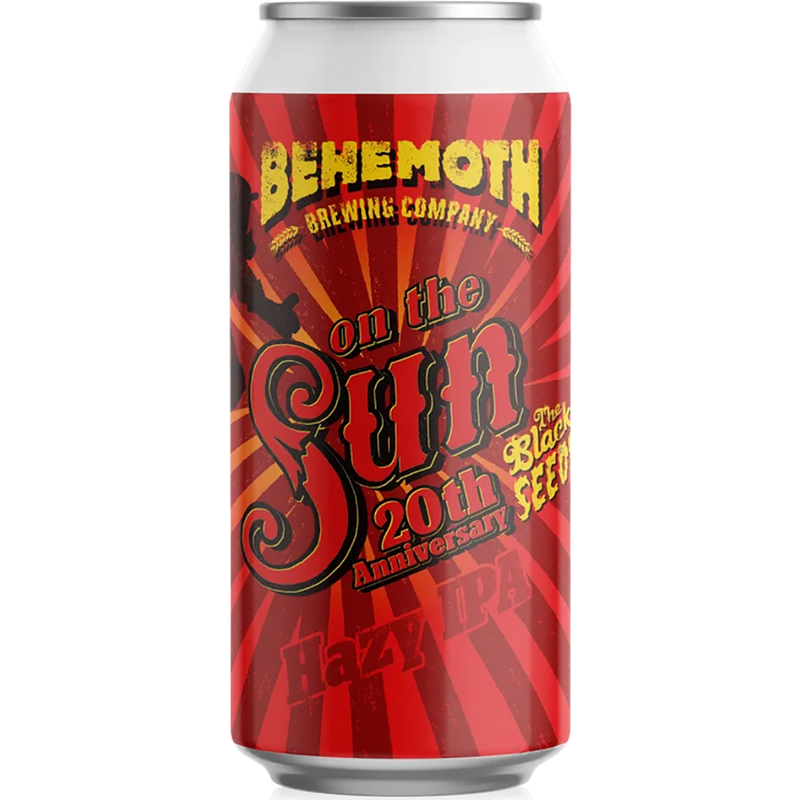 BEHEMOTH ON THE SUN HAZY IPA CAN