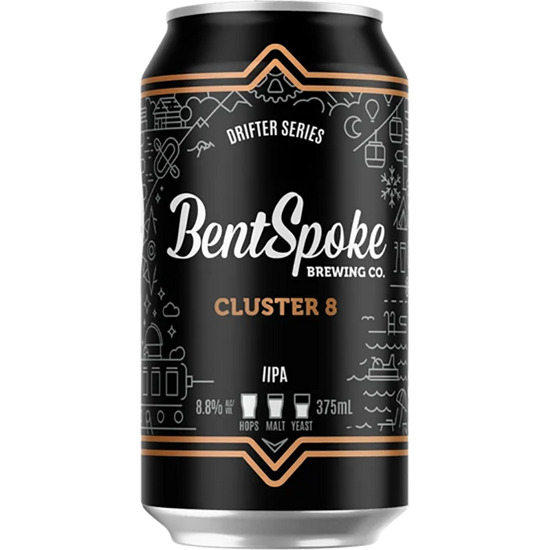 BENTSPOKE CLUSTER 8 IIPA CANS