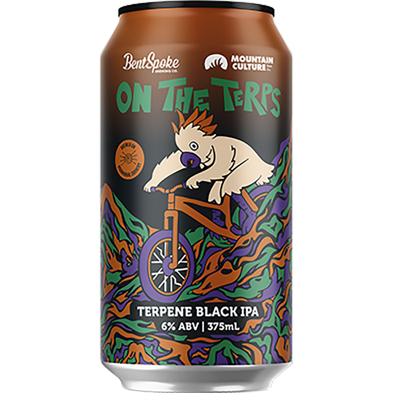 BENTSPOKE X MOUNTAIN CULTURE TERPENE BLACK IPA CANS