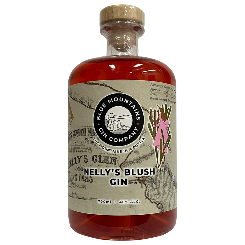 BLUE MOUNTAINS GIN COMPANY NELLYS BLUSH GIN 700ML