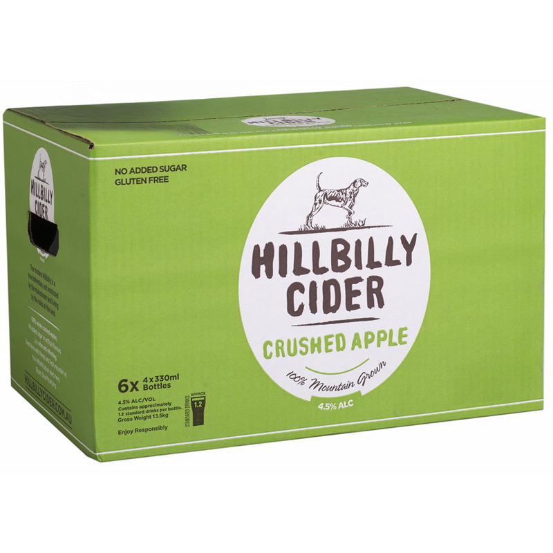 HILLBILLY APPLE CIDER BOTTLES