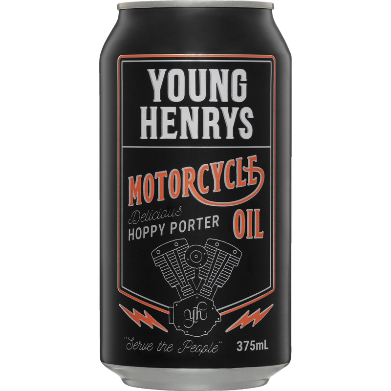 YOUNG HENRYS MOTOR OIL PORTER CAN