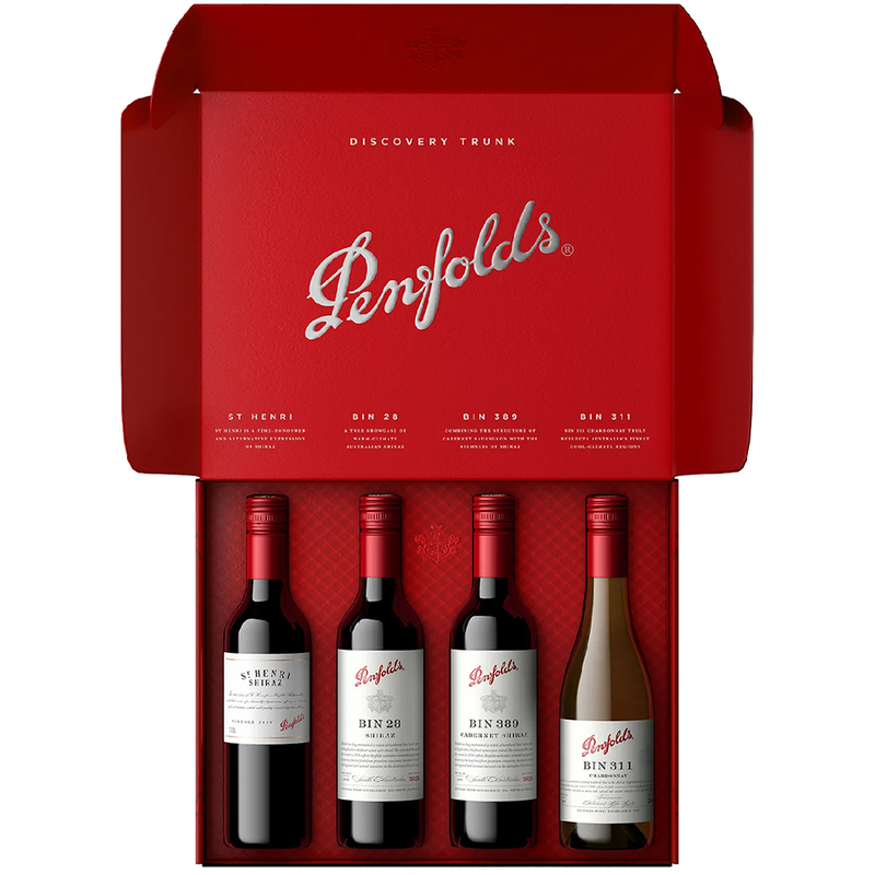 PENFOLDS DISCOVERY TRUNK 4 X 375ML