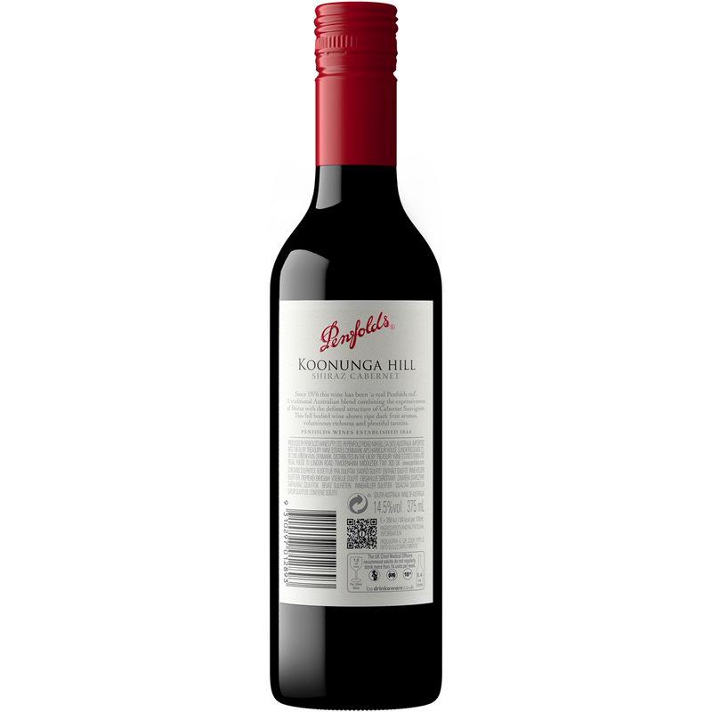 PENFOLDS KOONUNGA HILL SHIRAZ CAB 375ML