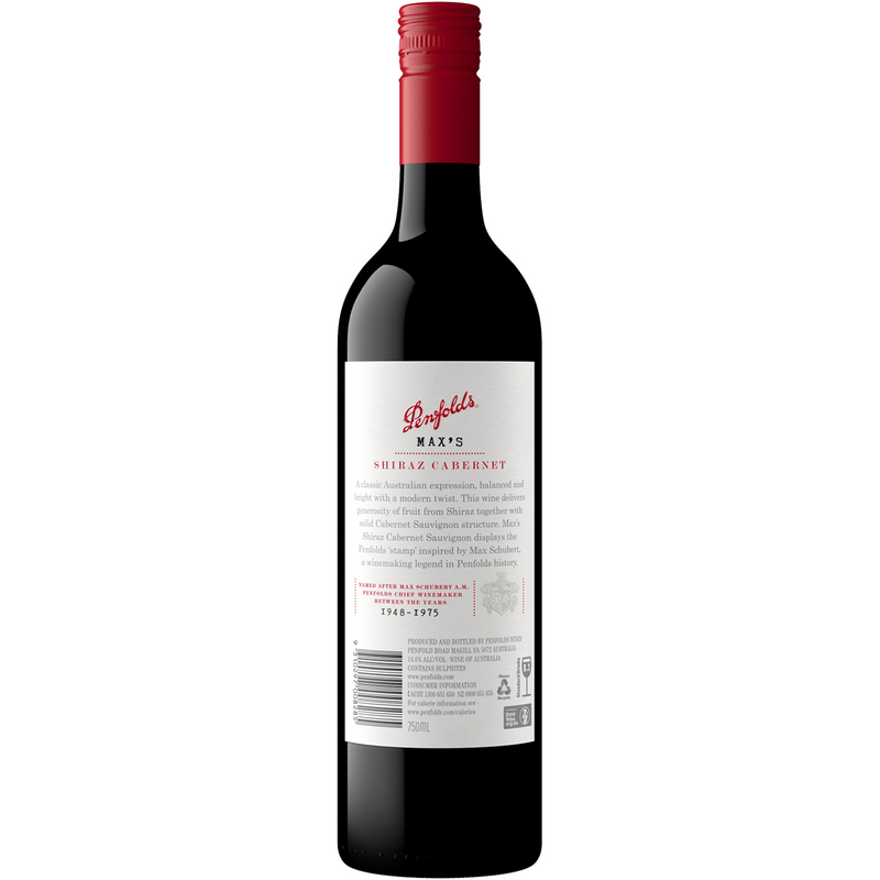 PENFOLDS MAX'S SHIRAZ CAB