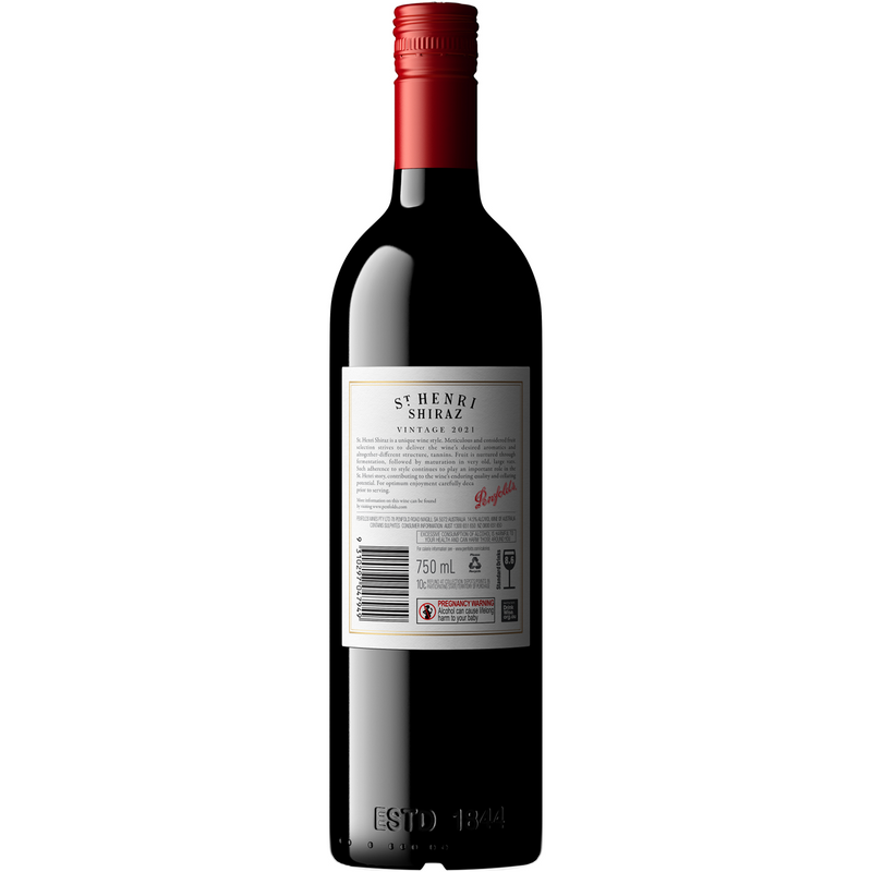 PENFOLDS ST HENRI SHIRAZ 2021