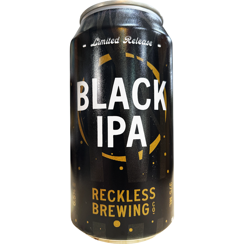 RECKLESS BLACK IPA CAN