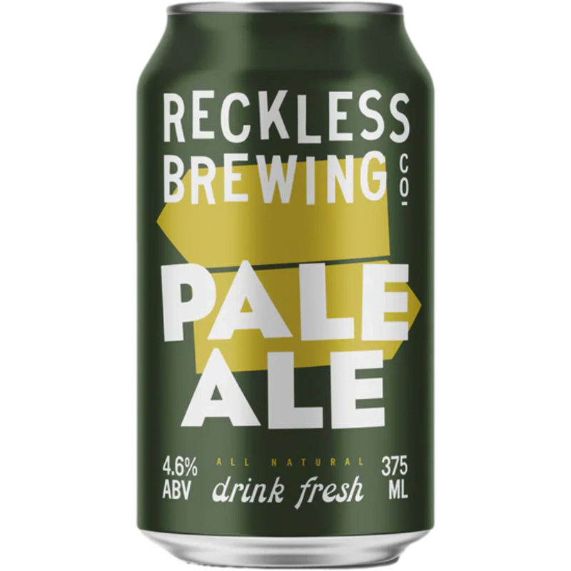 RECKLESS PALE ALE CANS