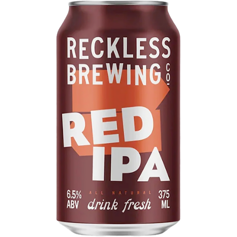 RECKLESS RED IPA CANS