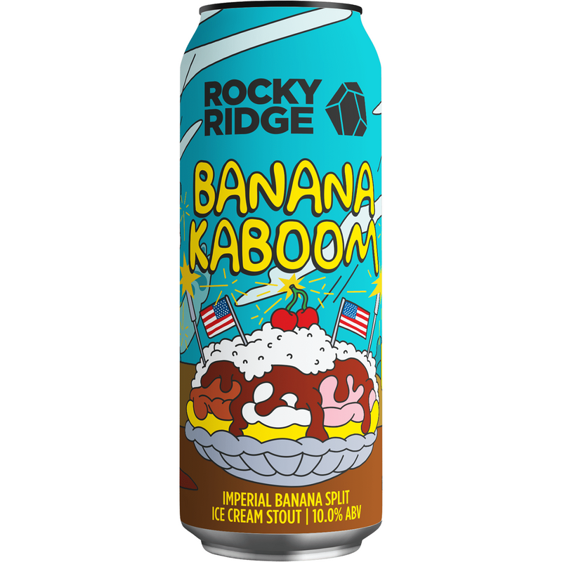 ROCKY RIDGE BANANA KABOOM IMP ICE CREAM STOUT CAN