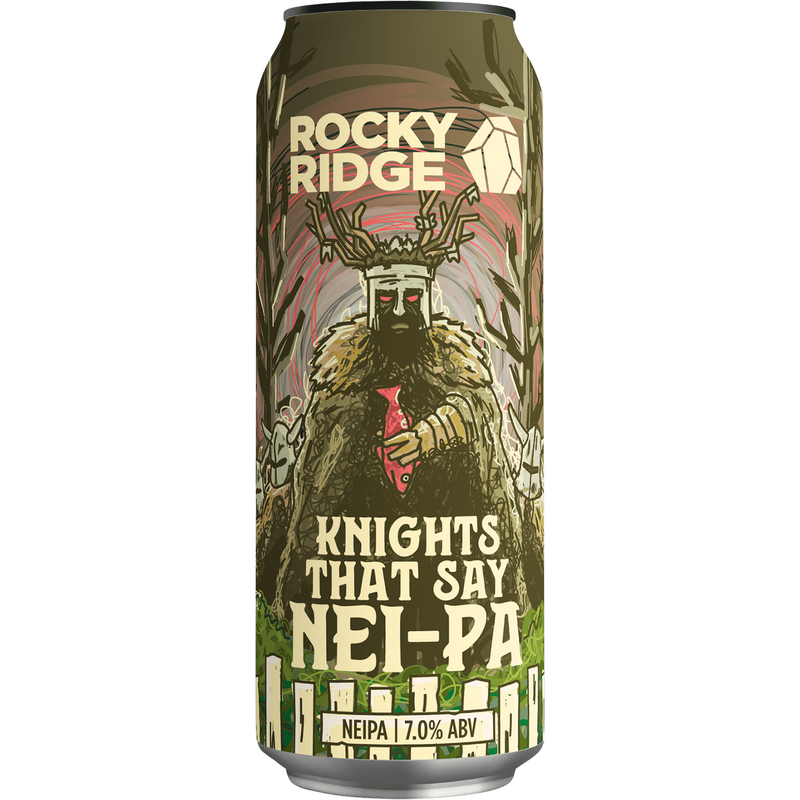 ROCKY RIDGE KNIGHTS THAT SAY NEI-PA NEIPA CAN
