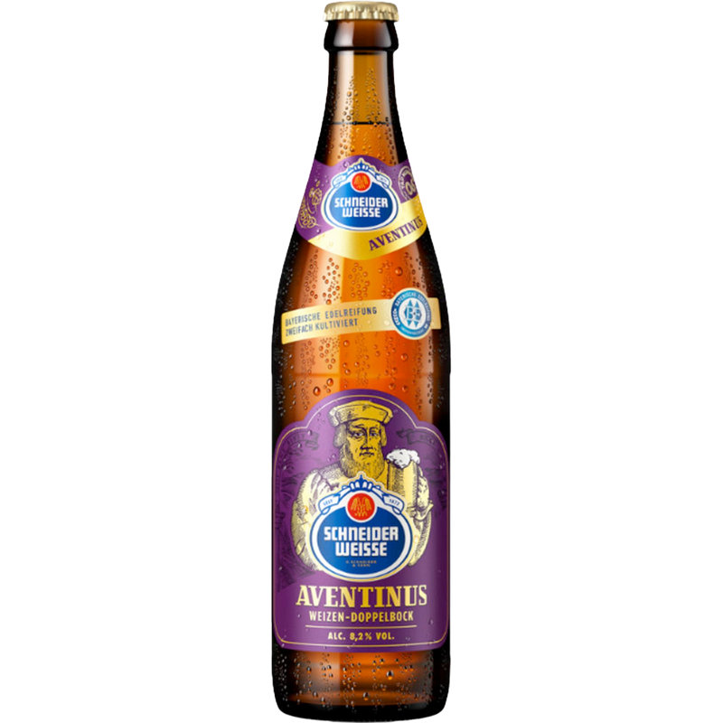 SCHNEIDER WEISSE AVENTINUS WEIZEN DOPPELBOCK BOTTLES