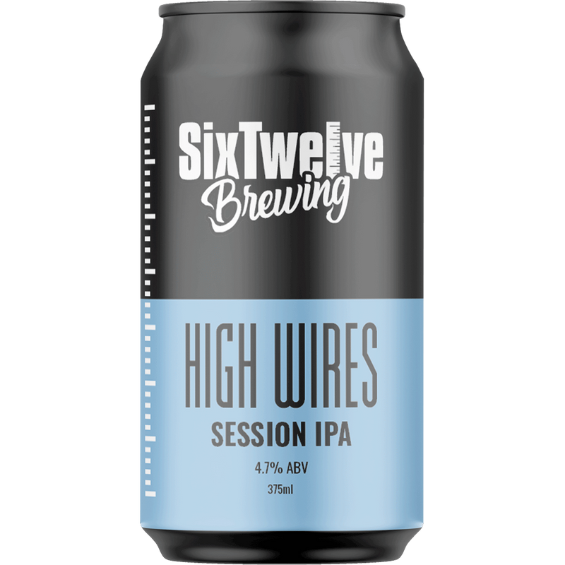 SIX TWELVE BREWING HIGH WIRES SESSION IPA CAN