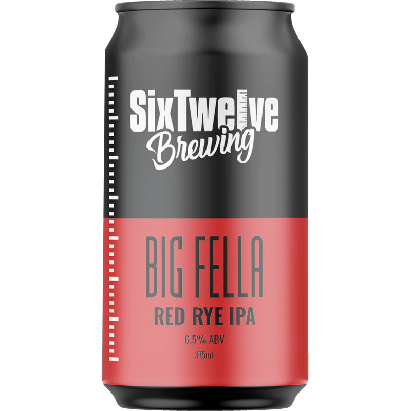 SIX TWELVE BREWING BIG FELLA RYE IPA CAN