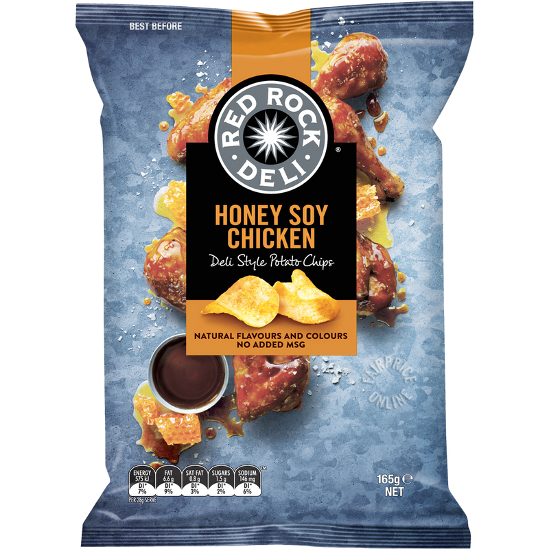 SMITHS RED ROCK HONEY SOY CHICKEN 165g