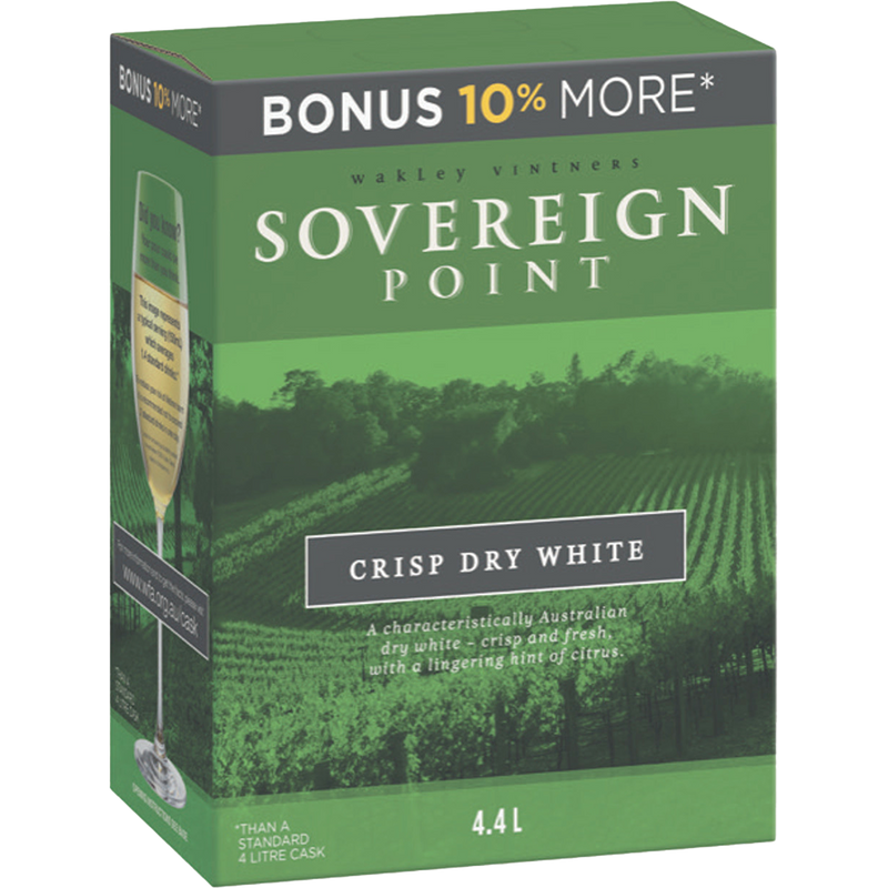 SOVEREIGN POINT DRY WHITE 4.4L