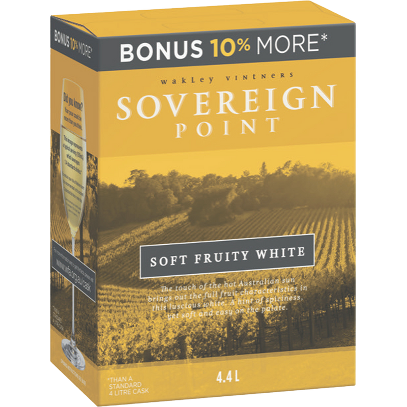 SOVEREIGN POINT SOFT FRUITY WHITE 4.4L